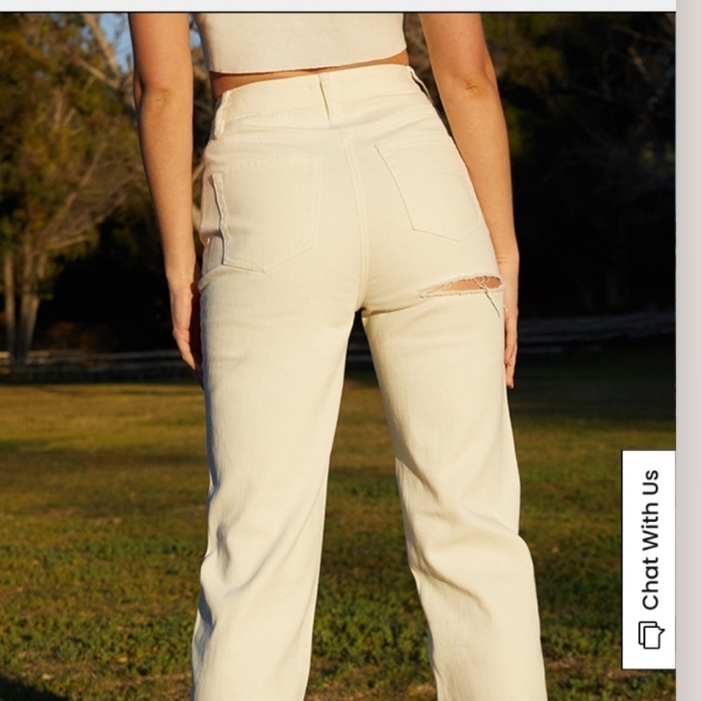 Playboy By PacSun Flower Boyfriend Jeans Size 25 - Picture 2 of 11